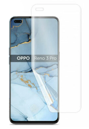 Гідрогелева захисна плівка на OPPO Reno3 Pro на весь екран прозора, фото 2