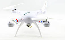 Квадрокоптер літальний дрон Drone 1 million Wifi Pro DM 93 з камерою Білий 175461, фото 2