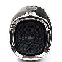 Портативна бездротова Bluetooth колонка Hopestar A6 чорна 130603, фото 3