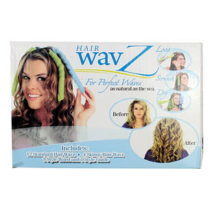 Спіральні бігуді набір 18шт Hair WavZ 50 см 132715, фото 2