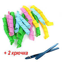 Спіральні бігуді набір 18шт Hair WavZ 50 см 132715, фото 2