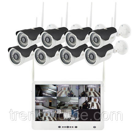 Реєстратор і Камери Dvr Kit Lcd 13 13308 WiFi 8ch набір на 8 камер 180945, фото 2