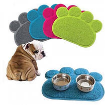 Килимок підстилка для домашніх тварин, собак і кішок Paw Print Litter Mat 130768, фото 2