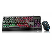 Клавиатура Led Gaming Keyboard Mouse M 710 180551