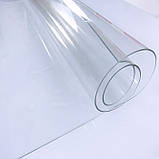 Скатертина м'яке (гнучке, рідке) скло захисна плівка Soft Glass (180х140см х 2.0 мм) Прозора глянсова, фото 5