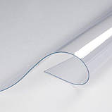 Скатертина м'яке силіконове скло захист для столу і меблів Soft Glass (2.3х1.4м) товщина 1.5 мм Прозора, фото 8
