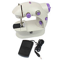 Швейна міні-машинка c педаллю 4в1 mini Sewing Machine 201 130342, фото 2