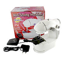 Швейна міні-машинка c педаллю 4в1 mini Sewing Machine 201 131944, фото 2
