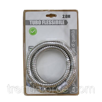 Душовий Шланг гофрований 200см Tubo Flessibile 34834-2 132177, фото 2