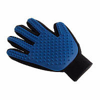 Щетка перчатка для вычесывания шерсти домашних животных True Touch Pet Glove 130425