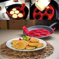 Силіконова форма для оладок Flippin Fantastic Cake Maker 130264, фото 2