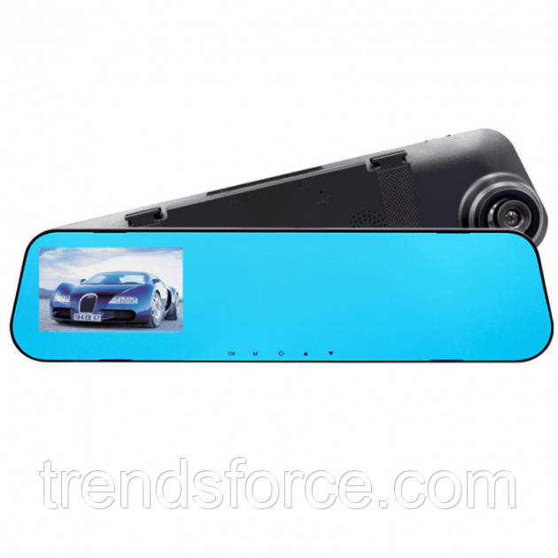 Відеореєстратор-дзеркало автомобільний з камерою заднього виду Dvr 1433 4,3 Full HD 152635