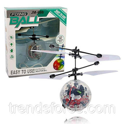 Літаючий світиться сенсорний шар вертоліт Sensor Flying Ball 131746, фото 2