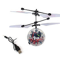 Літаючий світиться сенсорний шар вертоліт Sensor Flying Ball 131746, фото 3