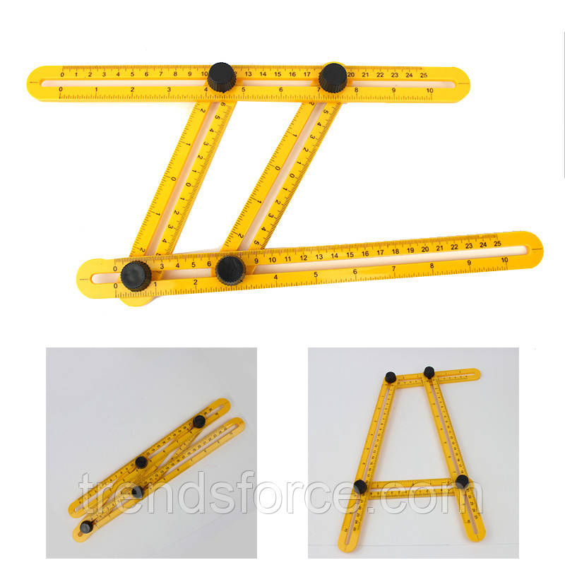 Лінійка багатофункційна будівельна Multifunctional Folding Ruler Angler 149531