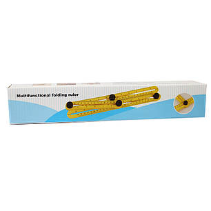 Лінійка багатофункційна будівельна Multifunctional Folding Ruler Angler 149531, фото 2