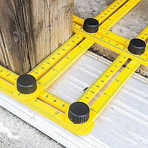 Лінійка багатофункційна будівельна Multifunctional Folding Ruler Angler 149531, фото 2