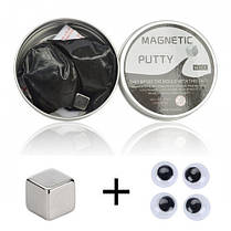 Магнітний пластилін Magnetic Putty Чорний 182257, фото 2