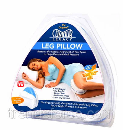 Подушка ортопедична для ніг Contour Leg Pillow New 179457, фото 2