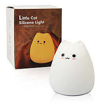 Дитячий нічник сенсорний світильник Light Cat 150039, фото 2