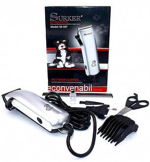 Машинка для стрижки собак з насадками Surker SK-107 130766, фото 2