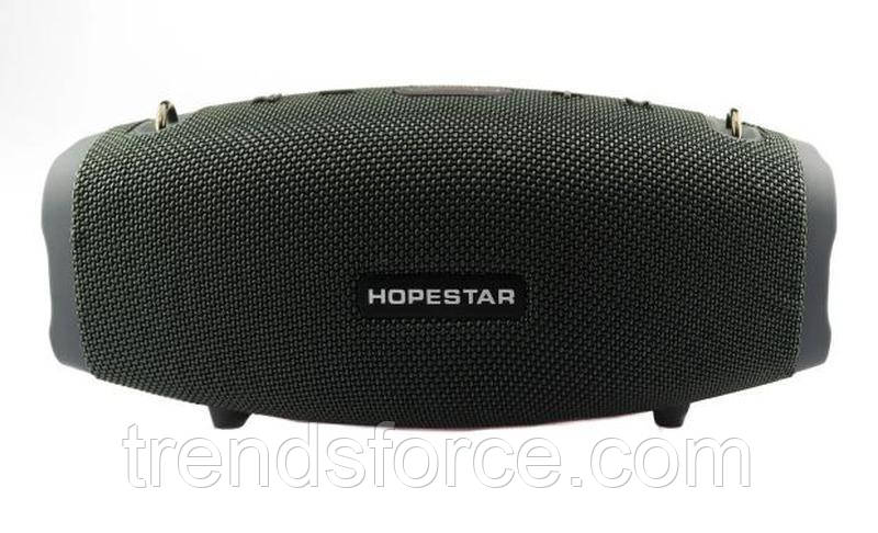 Портативна акустична Bluetooth колонка Hopestar H41 Сірий 183232