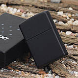 Запальничка Zippo 218 Classic Black Matte, фото 5
