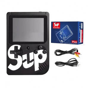Портативна ігрова ретроприставка 400 ігор Dendy Sega 8bit Sup Game Box Чорна 175459, фото 2