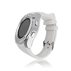 Розумні смарт годинник Smart Watch V8 білі 148910