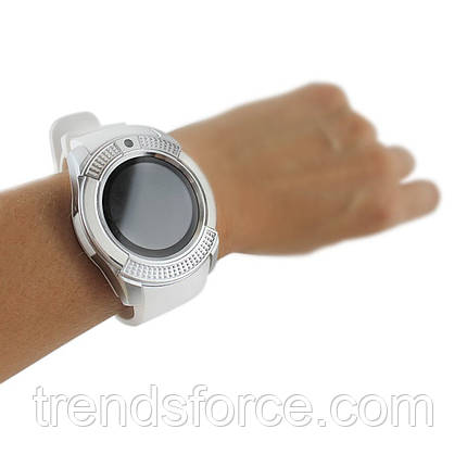 Розумні смарт годинник Smart Watch V8 білі 148910, фото 2