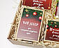 "Щасливого нового року" набір новорічний: чай, цукерки, листівка, печиво з передбаченнями новорічне, фото 8