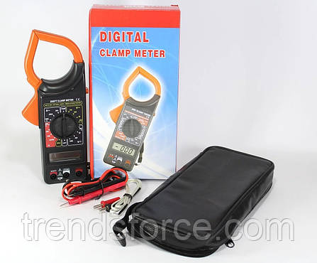 Мультиметр Digital DT 266 FT Clamp Meter цифровий тестер вольтиметр 179279, фото 2