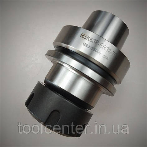 Цанговий Патрон HSK63F цанга ER32, фото 2
