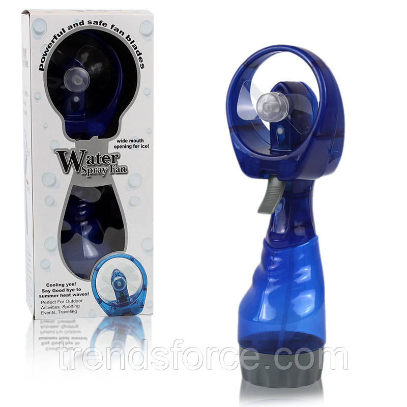 Портативный ручной мини вентилятор с пульверизатором Water Spray Fan .
