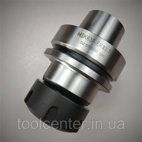 Цанговий Патрон HSK63F цанга ER40, фото 2