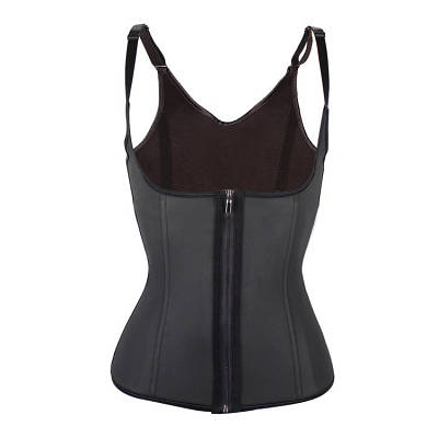 Стягуючий корсет для схуднення на бретельках Adjustable shoulder strap corset чорний M 180970