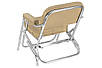 Сидіння алюмінієве Aluminum Folding Chair пісочне, фото 4