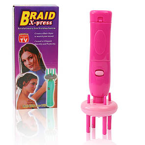 Прилад машинка для автоматичного плетіння кісок Braid X-press 152551, фото 2