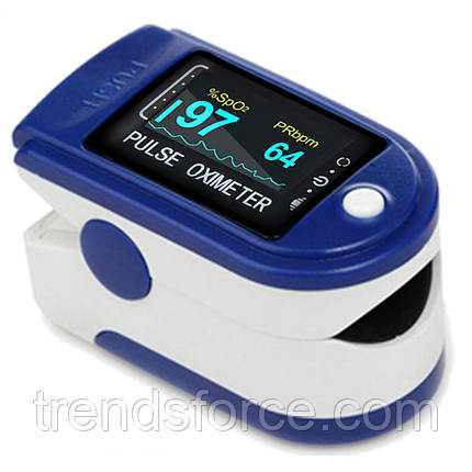 Пульсоксиметр на палець Finger Pulse Oximeter 183296, фото 2