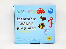 Водяний килимок з рибками для дітей (Inflatable water play mat), Дитячий водяний килимок акваріум із рибками, фото 2