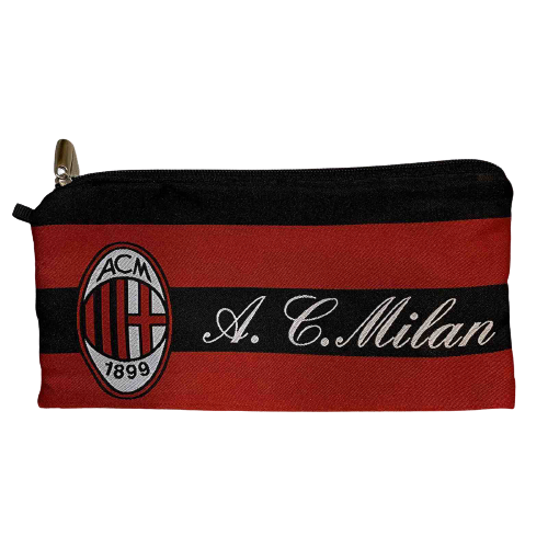 Шкільний пенал на блискавці AC Milan