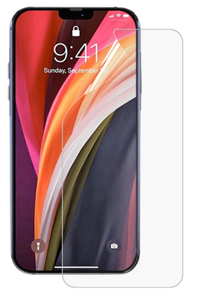 Гідрогелева захисна плівка на iPhone 12 на весь екран прозора, фото 2
