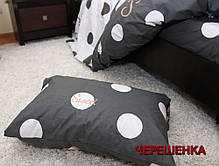 Євро комплект постільної білизни з бязі "Gold" №157480AB, фото 6