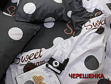 Євро комплект постільної білизни з бязі "Gold" №157480AB, фото 4