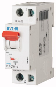 Авт. вимикач Eaton(Moeller) PL7 1+Np 10A B 10kA 262728