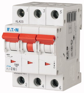 Авт. вимикач Eaton PL7 3p 10A B 10kA 263387