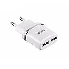 Заряджання USB-кабель HOCO C12 2в1 для Samsung Galaxy J4 2018 (J400F) micro USB, фото 3