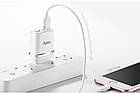 Зарядка USB кабель HOCO C12 2в1 для Huawei P9 USB Type-C, фото 6