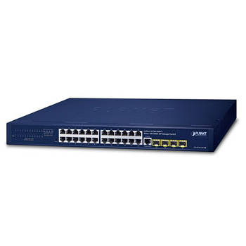 Керований 24-портовий комутатор 10G SFP + + 4-портовий 100G QSFP28 Layer 3