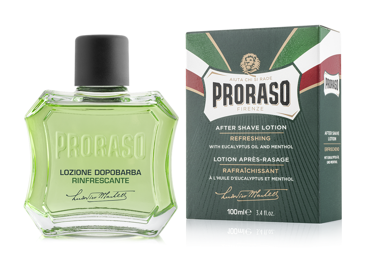 Лосьйон після гоління PRORASO з ментолом та евкаліптом